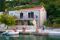 Vacation Family House Frana Mljet